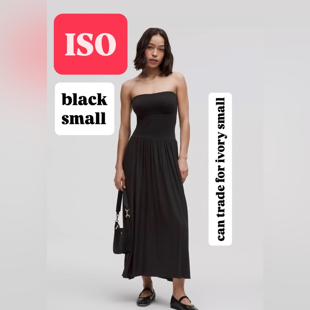 ISO lululemon 2-in-1 Maxi Dress Black, small